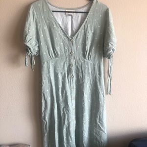 Universal thread button up dress from target size large.